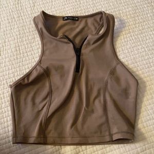 Zara workout top